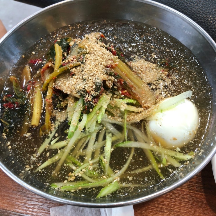  남촌동 맛집 대복삼겹살 비빔냉면 물냉면 맛있어요