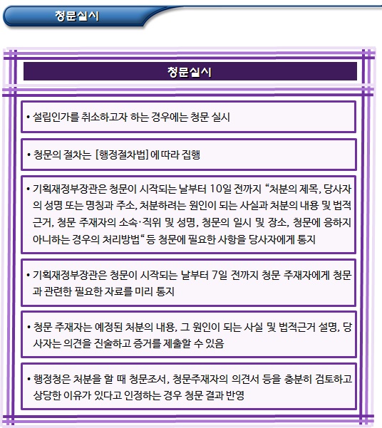 이종협동조합연합회 설립인가 취소 이종협동조합연합회 설립인가 취소