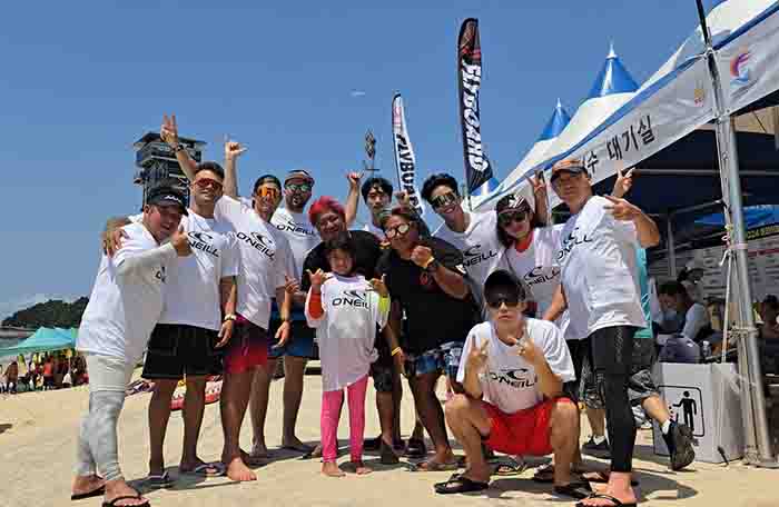  한성에프아이 '오닐(O'NEILL)', 플라이보드(FLY BOARD) 대회 공식 후원