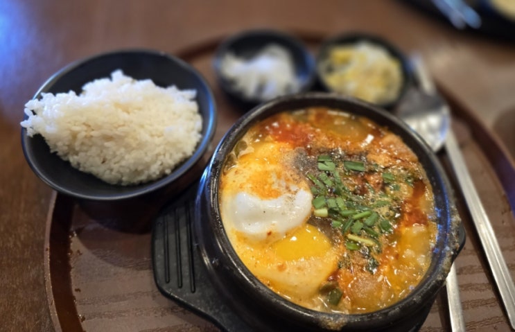 동해 속초맛집여행 초당쫄면순두부 평일 웨이팅 주차 대기 가격
