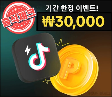 틱톡라이트 출석 체크(현금 3만원+@ 100%)_08.13 틱톡라이트 출석 체크(현금 3만원+@ 100%)_08.13