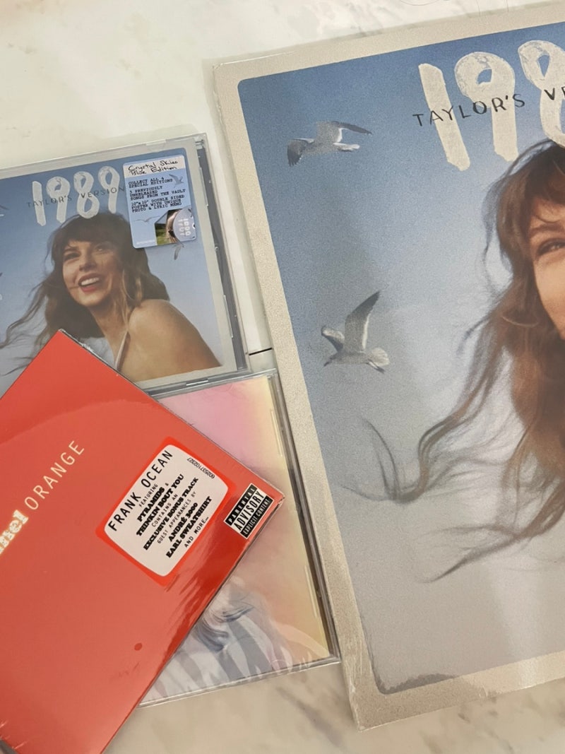 CD :: 테일러스위프트 1989 Taylor's version CD&LP, Lover, 아리아나그란데 Eternal Sunshine, 프랭크오션