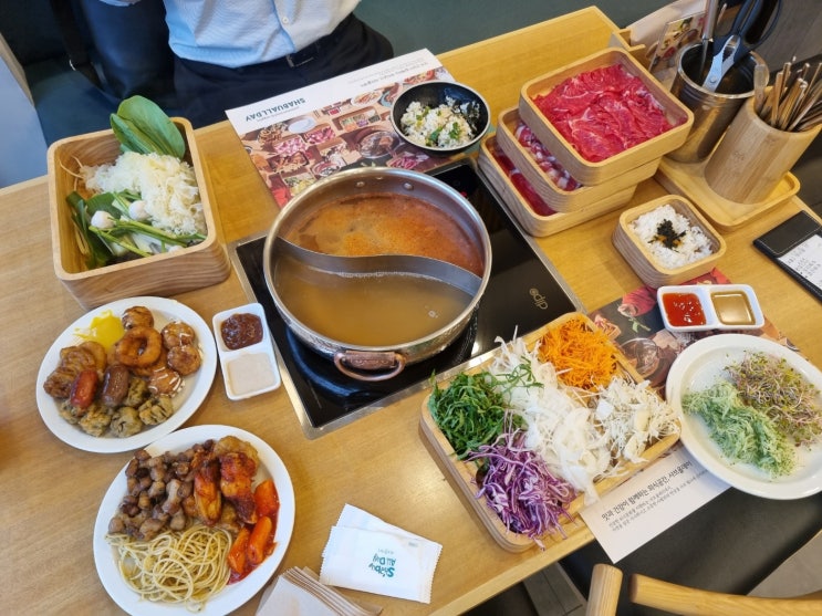  영등포 가성비 뷔페 샤브올데이 평일 디너 가격 후기