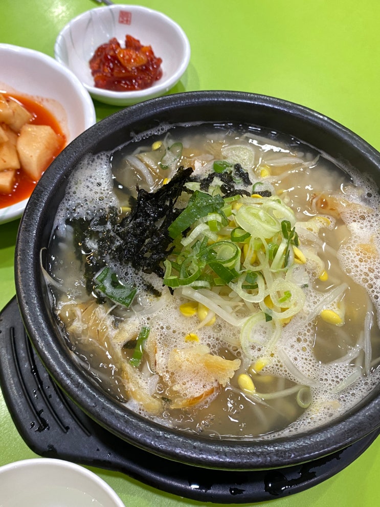  평택 소사벌 24시 해장 맛집 전주콩나물국밥 평택비전점
