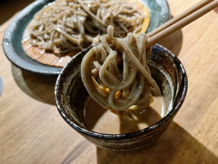  롯폰기 맛집, 고급 정통 소바 전문점 Lilyan에서 들깨 소바