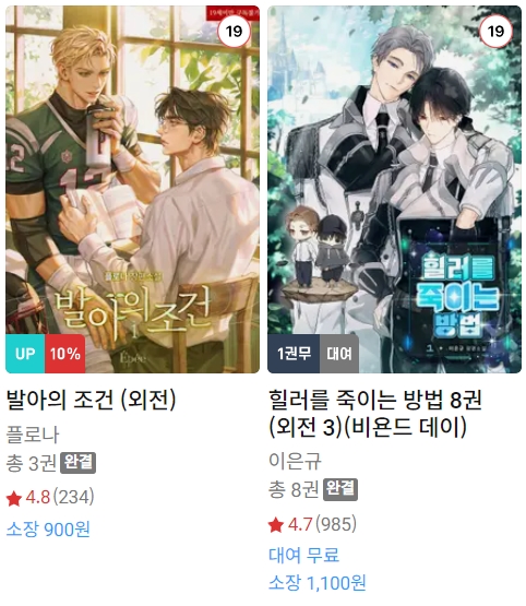 BL소설 신간) 24년 8월 11~12일 신간 BL소설 신간) 24년 8월 11~12일 신간