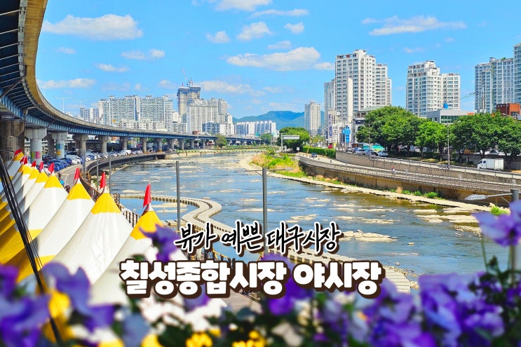  대구 칠성시장 야시장 위치 시간 칠성종합시장 명소 여행