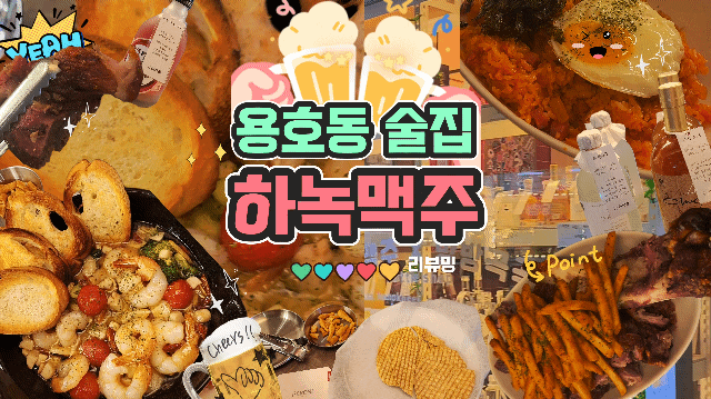  부산 용호동 가성비 술집 슈바인학센 하녹맥주