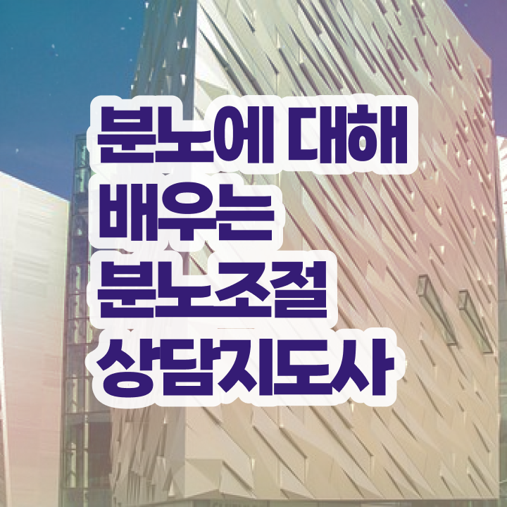  노후 자격증 추천 , 분노조절상담지도사 온라인 과정 100%로 편하게 끝냈던 비법