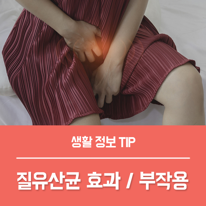  질유산균 부작용, 여성 질유산균 효과 질건강 유산균 추천 기준은?