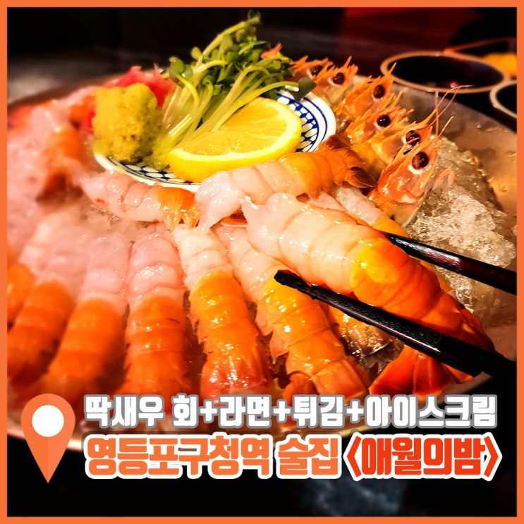  영등포구청역 술집 아늑한 이자카야 애월의밤