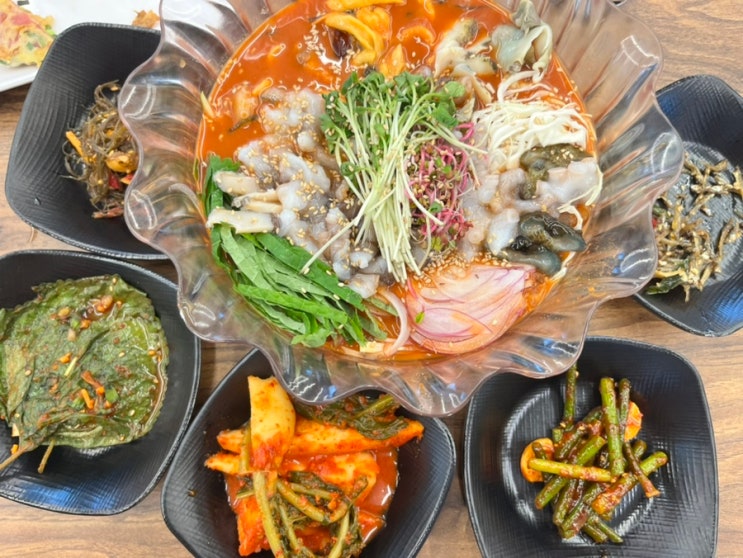  목상동 맛집 대전 해물찜 해물물회 무더운 여름 목상동 해물가 즐긴 시원한 해물물회 먹은 후기