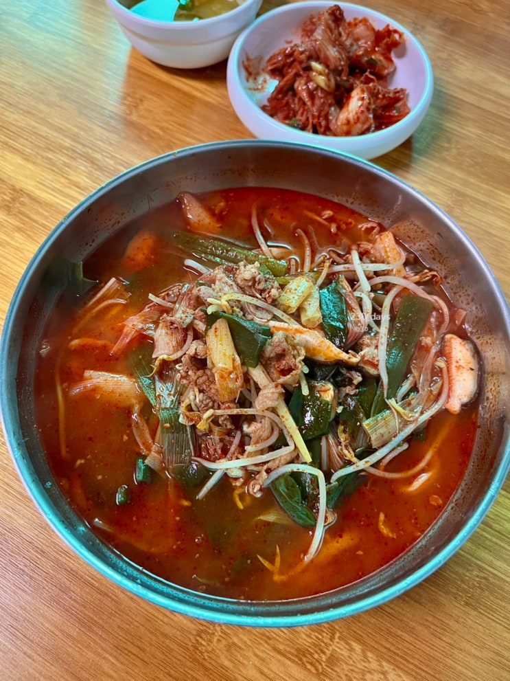  계산역 점심 콩영자콩국수, 육개장칼국수