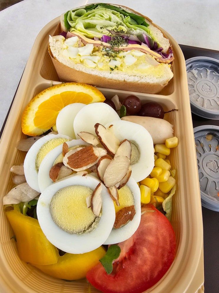 [광주/신안동] 전대정문 샐러드 맛집 카페 힐링식지락 후기