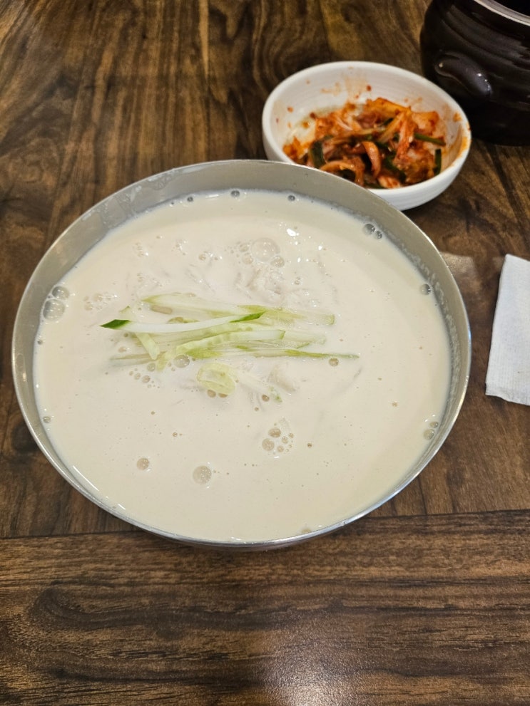  송파 문정동 콩국수 맛집 명가.