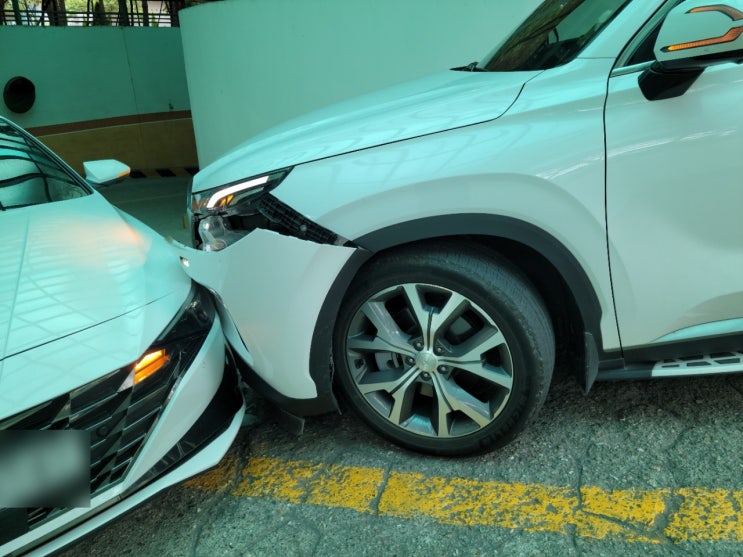  The determination of fault in an accident