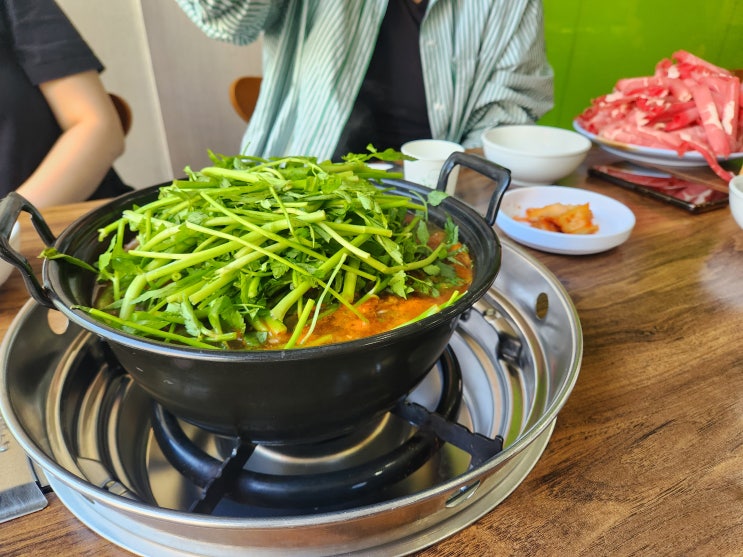  등촌샤브칼국수 구로구청 근처 맛집 내돈내산 재방문