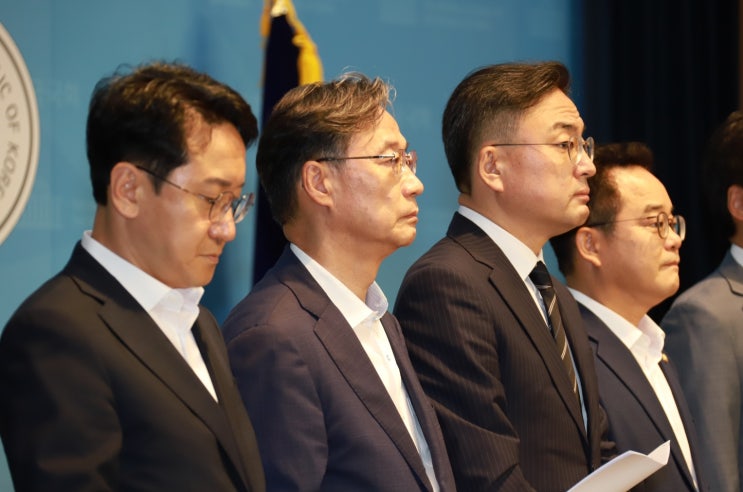 야3당 <b>김형석</b> 독립기념<b>관장</b> 철회 촉구 기자회견(24.08.12)
