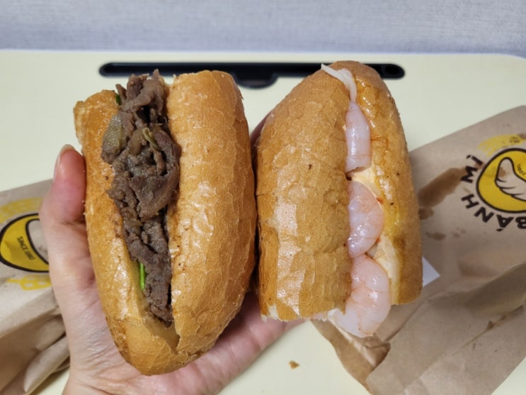  검단신도시 맛집 반미362 메뉴추천 반미 샌드위치 통새우 불고기 맛