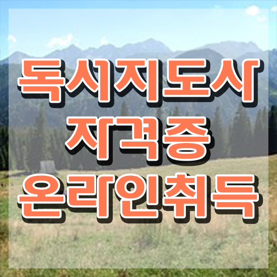  독서논술지도사자격증 , 독서지도사 자격증 단기간에 취득한 노하우 및 활용 방법