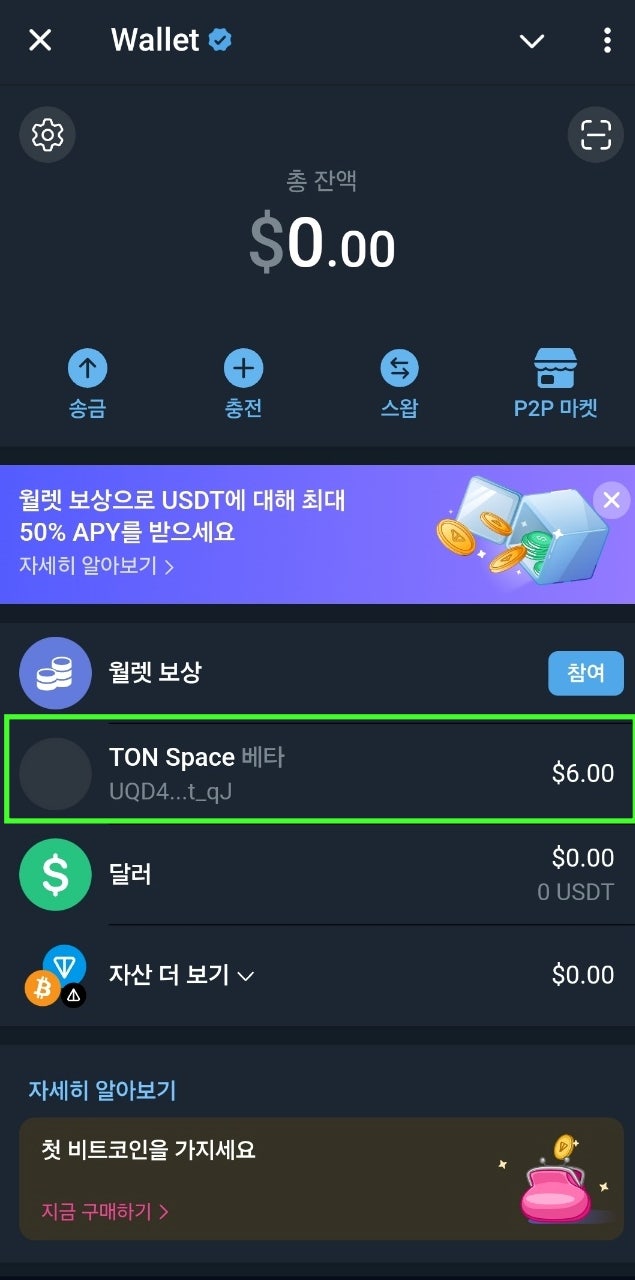 텔레그램 지갑 입출금 방법 - TON : 네이버 블로그