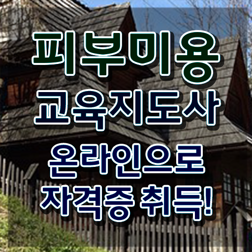  피부미용 , 피부미용교육지도사 자격증 온라인으로 취득했던 후기 및 온라인 무료강의