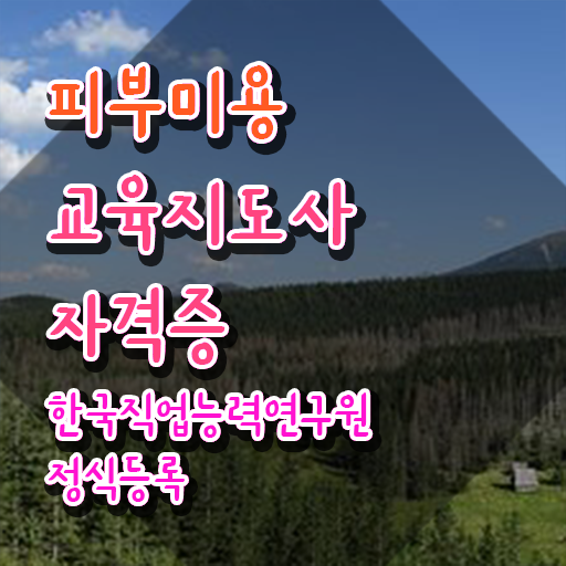  피부미용사 , 피부미용교육지도사 자격증 1달 만에 취득한 정보 핵심 정보 정리