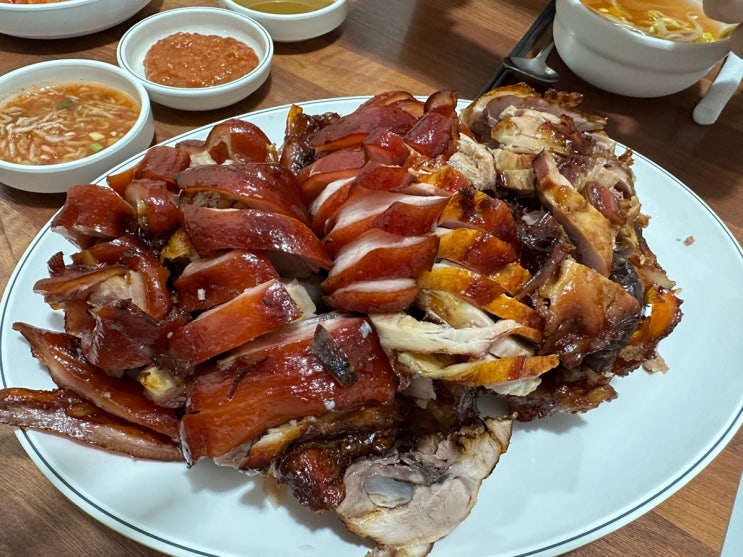  오늘 점심 중앙시장 장터왕족발~!