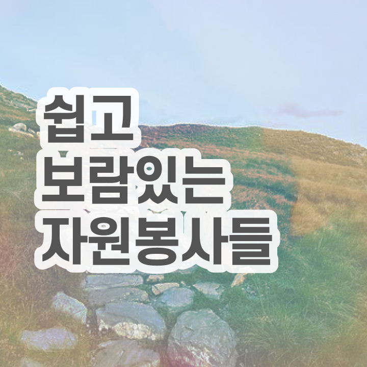 자원봉사지도사 공부방법 , 자원봉사지도사 자격증 온라인 교육으로 시험준비 정리해드립니다