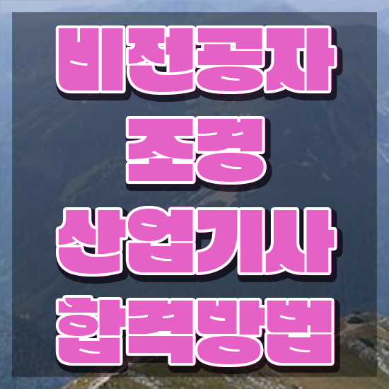  조경산업기사 조경산업기사 자격요건 인강만 듣고 5달만에 준비한 노하우