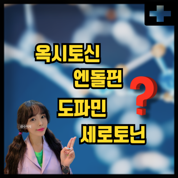  행복 사랑 호르몬 옥시토신 엔돌핀 도파민 세로토닌 뜻 부족 과다