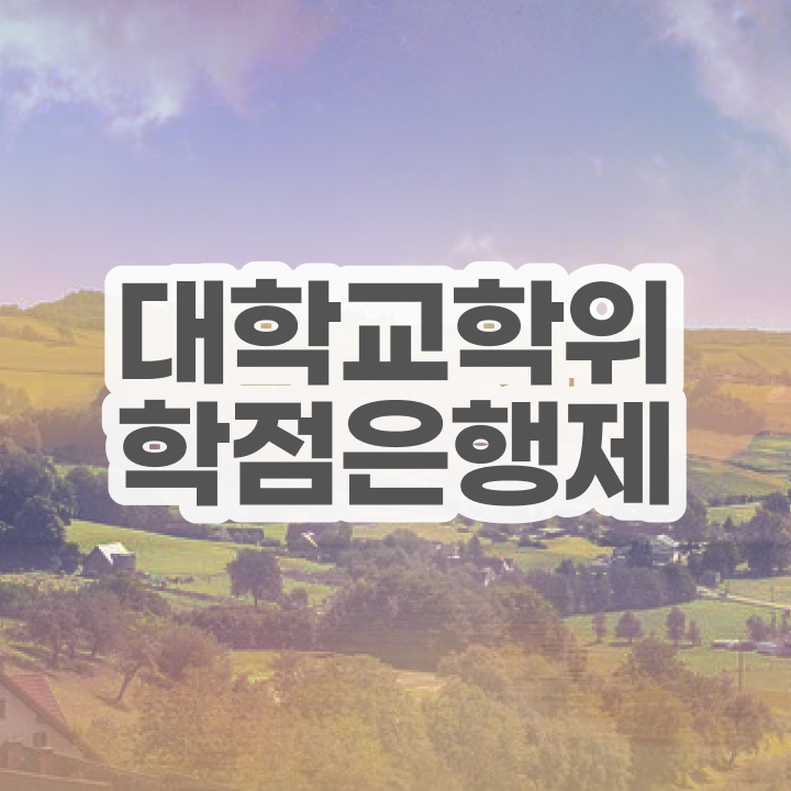  학점은행제 자격증 추천 경력없는 사람도 초단기 완료한 후기