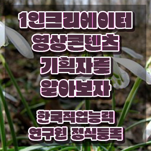  1인크리에이터영상콘텐츠기획자 전문가 , 1인크리에이터영상콘텐츠기획자 자격증 온라인 교육으로 취득한 노하우 알려드려요