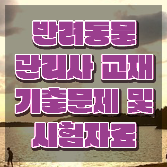  , 반려동물관리사 자격증 취득한 과정 핵심 정보 가득