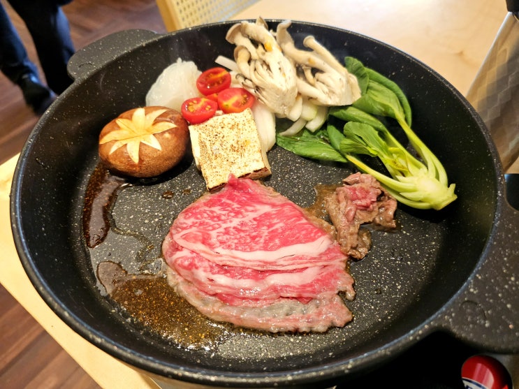  부산 동래 샤브샤브 맛집-관서식 스키야키 한우 와규 세트가 맛있는 일식 밥집 [키치마루 동래본점] 주차정보 점심특선