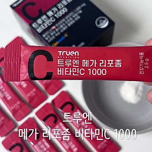 고함량비타민C 공복에도 먹을 수 있는 트루엔 메가 리포좀 비타민C 1000