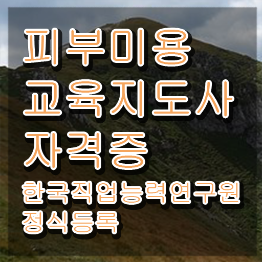  피부미용 , 피부미용교육지도사 자격증 취득한 노하우 살펴보기