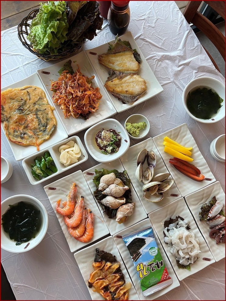  [강릉 정동진 심곡항 금진항] 활어회 해산물 바다부채길맛집 헌화로횟집