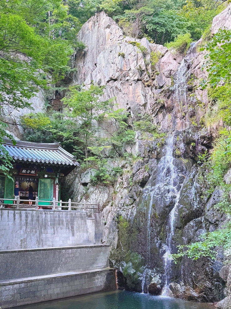  경남 양산시, 부산 근교 추천 여행지 양산 8경 홍룡사의 홍룡폭포