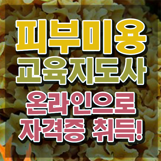  피부학원비용 , 피부미용교육지도사 자격증 온라인 교육으로 합격한 비법 , 구직정보