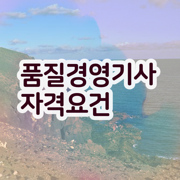  품질경영기사 접수 , 15일 만에 품질경영기사자격증 취득한 노하우  품질경영기사 품질경영기사 자격요건 온라인 수업으로 1학기 만에 끝낸 전략