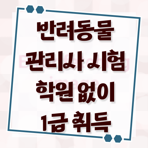  반려동물 장례 비용 , 반려동물관리사 자격증 온라인으로 간단히 취득했던 후기 및 취업