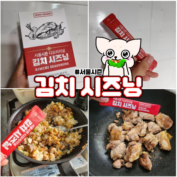  다이어트 식단 닭가슴살 소스 김치시즈닝 서울시즌 후기