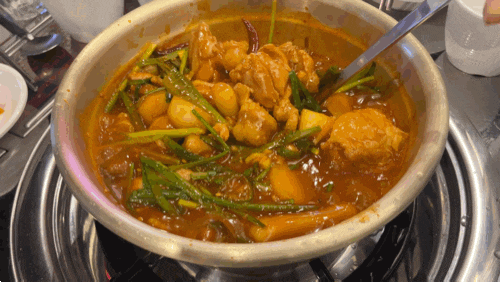  [부평역 회식장소] 안주 맛집 한사발포차(곱도리탕, 새우부추전, 우동)