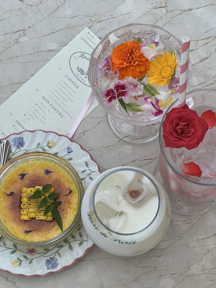  경주 로제드파리 Rose de Paris 유럽 감성 황리단길 카페