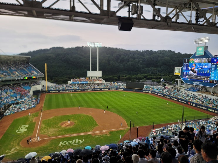  난적 KT를 오랜만에 첫 경기부터 잡았네~~(2023 KBO 리그 8월 13일 삼성라이온즈 vs  KT위즈 경기 리뷰)