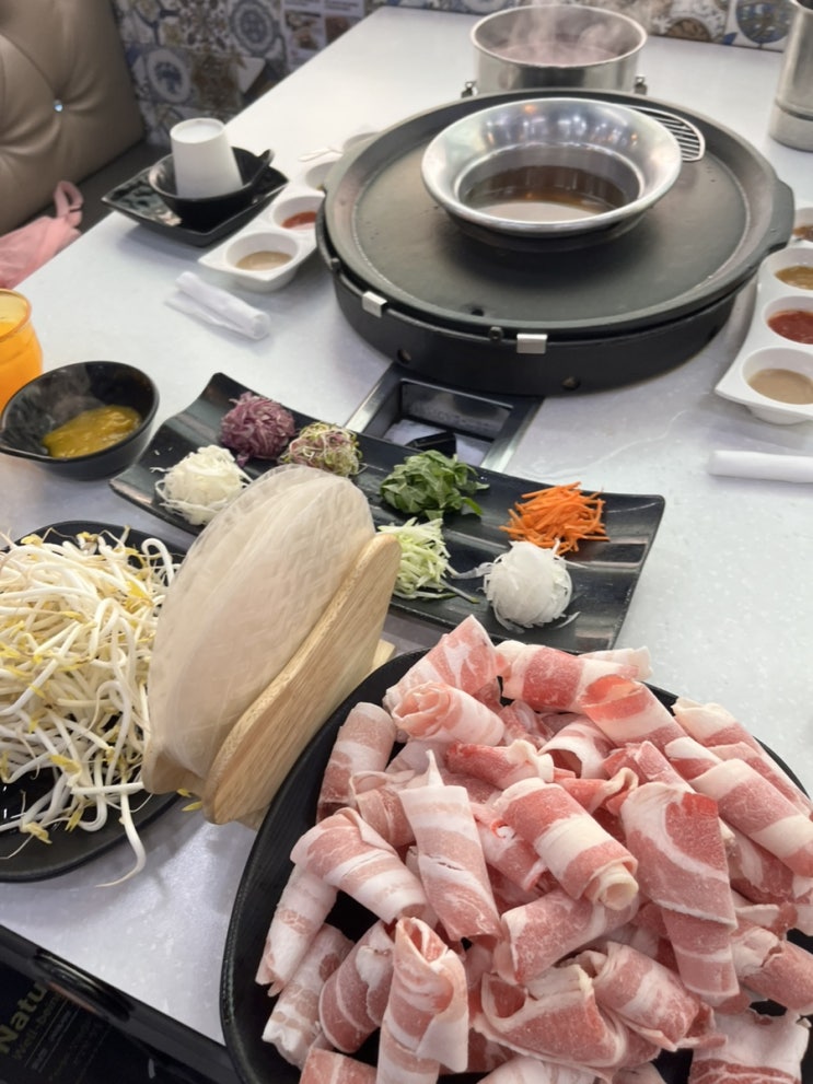  관평동 맛집 샤브쌈주머니 관평점에서 즐기는 무한리필 샤브샤브
