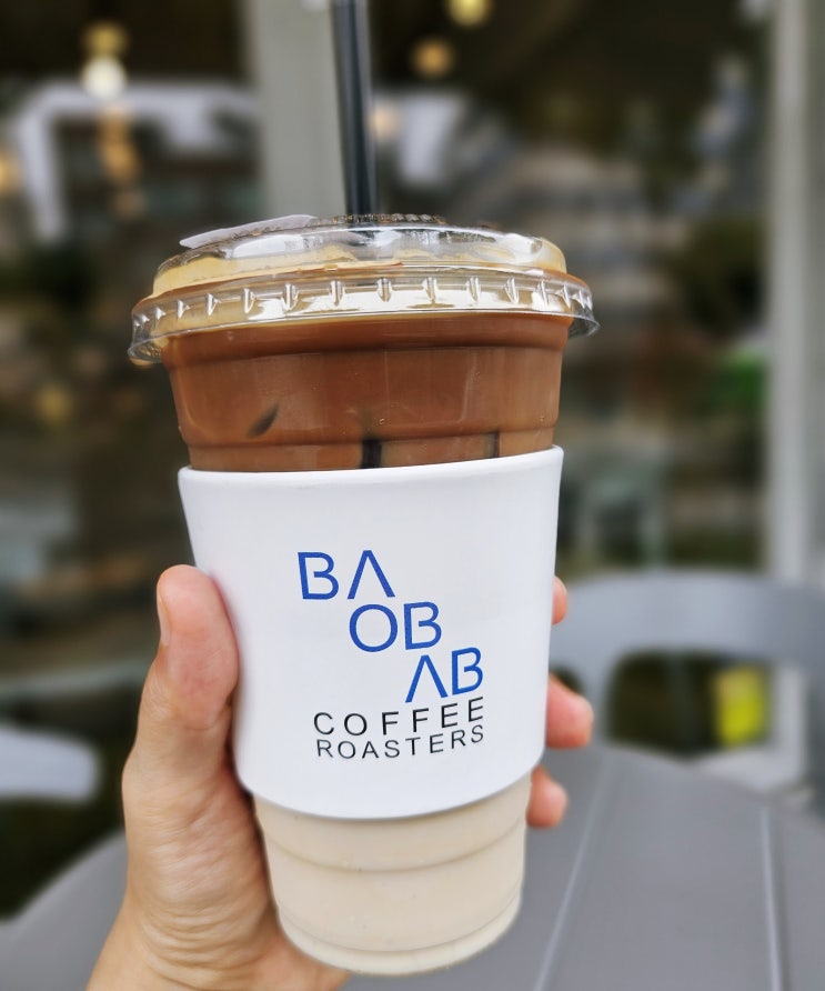  군자 카페 수제바닐라빈라떼 커피 맛집 바오밥 로스터스 군자점