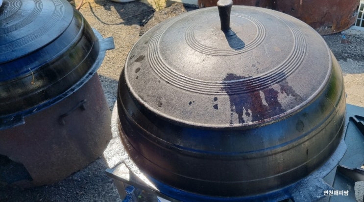  말복 음식 삼계탕 마을행사 연천호랑이배꼽마을