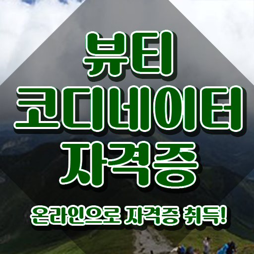  코디네이터 , 뷰티코디네이터 자격증 합격한 전략 필수 정보